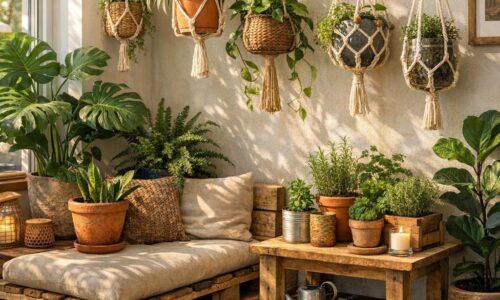 Anpacken und gestalten: Kreative DIY-Ideen für grüne Wohnträume