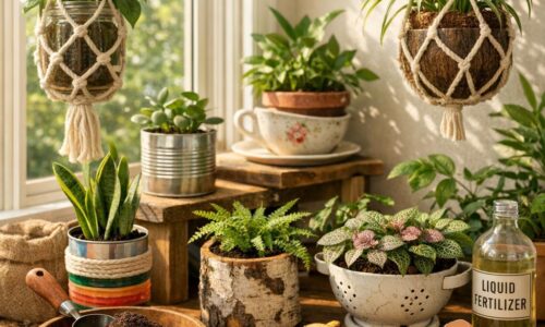 DIY-Tricks rund um das Thema Pflanzen